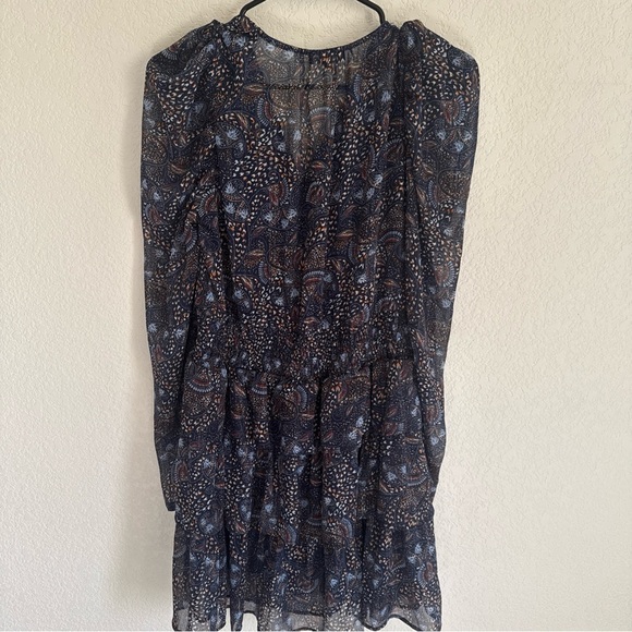 Dear John ADALYN TIERED SKIRT DRESS FEATHERED PAISLEY Size Small - Picture 5 of 10